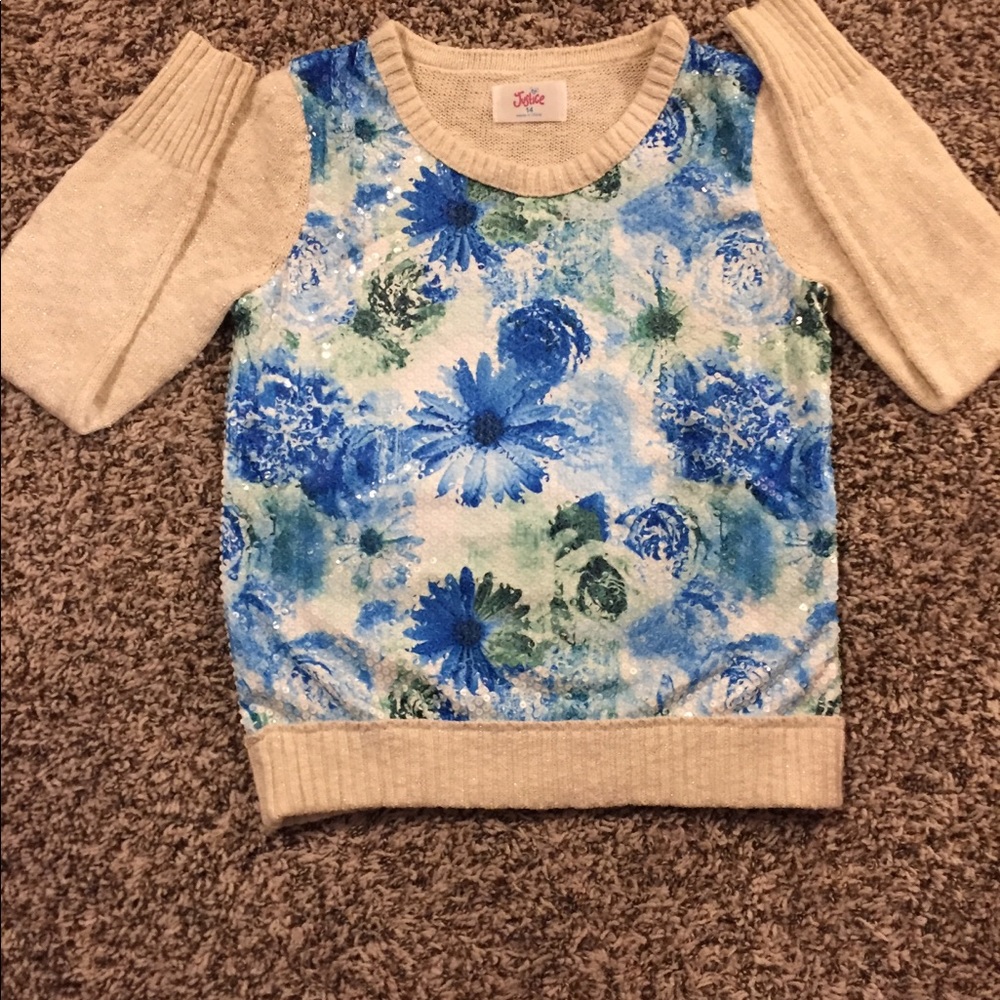 Justice Girls Sweater size 14